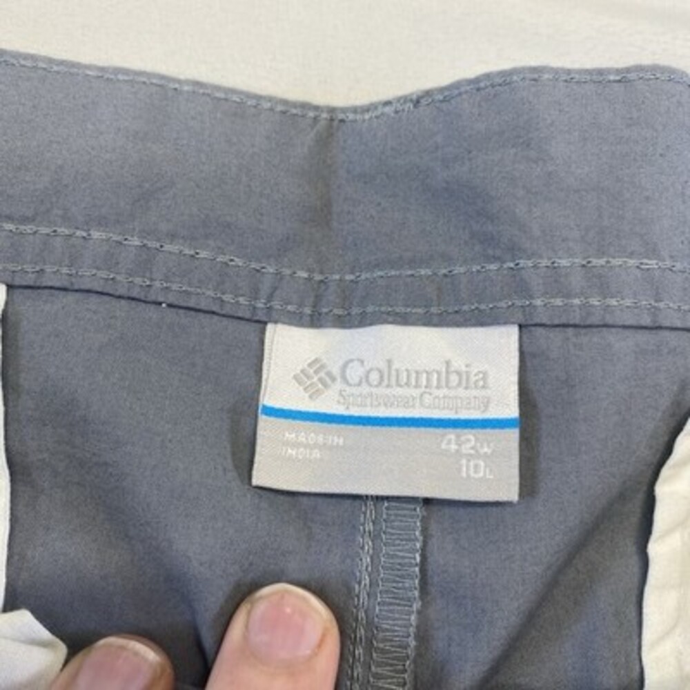 Columbia Mens Washed Out Shorts Size 42 Gray NWT! Brand new! - Picture 3 of 6